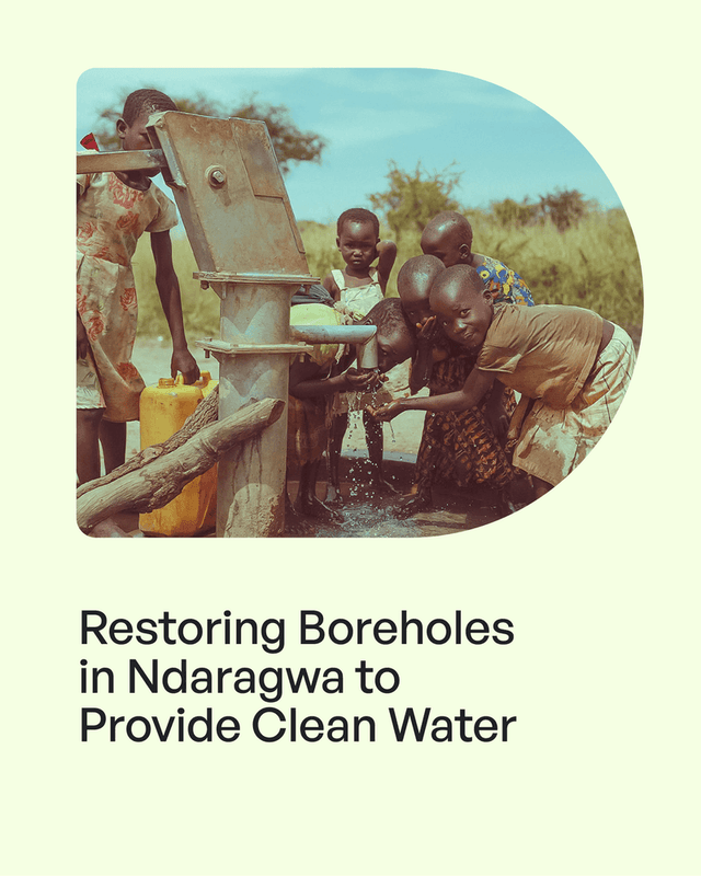 Restoring boreholes in Ndaragwa